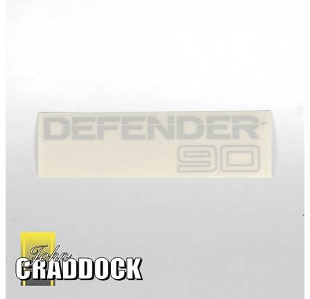 Badge Rear Defender