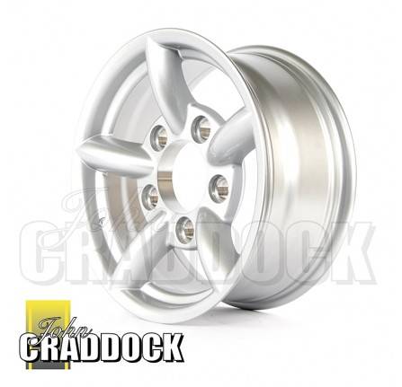 7X16 Vbs Encore Silver Alloy Wheel 5/165 ET10 Takes Standard Alloy Wheel Nuts (RRD500560) Load Rating: 1200KG