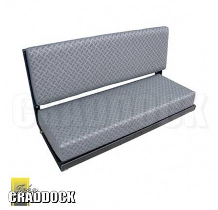 Rear Bench Seat Assembley Defender/Series Techno Vinyl 2 Seater Bench