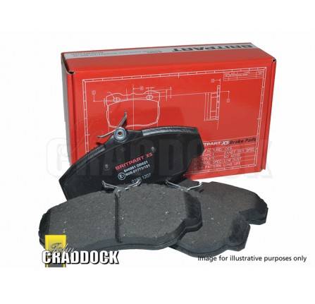 Britpart Xs Front Brake Pads Discovery 4 and Rrs 2010-13