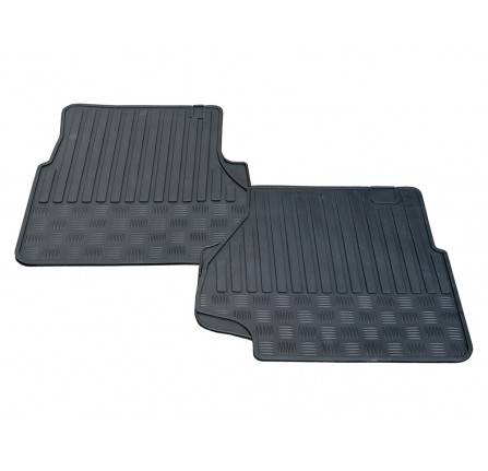 Front Rubber Mat Set Defender 2007 to 2016