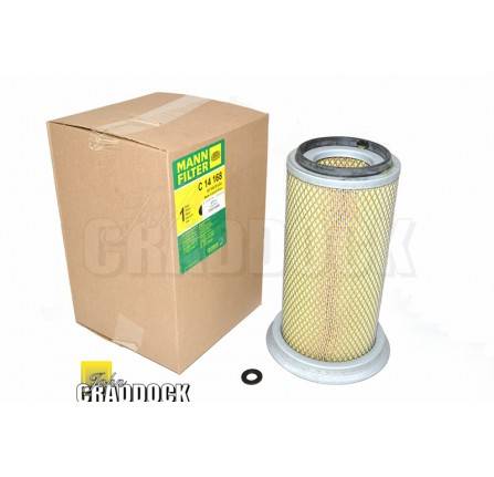 Mahle Air Filter Element Discovery 200TDI 1992 on and Range Rover Classic 200TDI