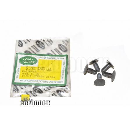 Plastic Fastener Winchester Grey Range Rover Classic and Discovery