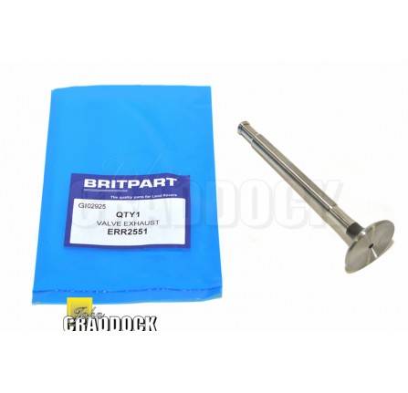 Exhaust Valve V8 90/110 from LA921746 Di Covery Carb from JA040524