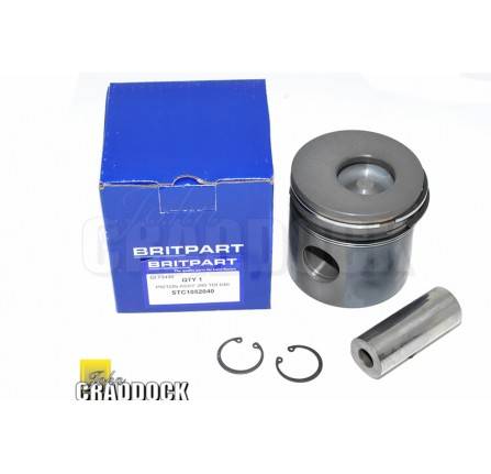 Piston Assembley with Rings 200 TDI 040 Inch