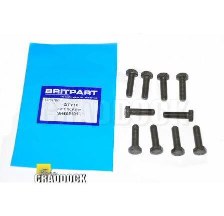 Set Screw 5/16 Unf x 1.25 Range Rover and Land Rover