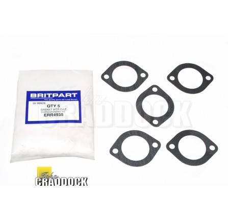 V8 Twin Carb Cooland Outlet Elbow Gasket