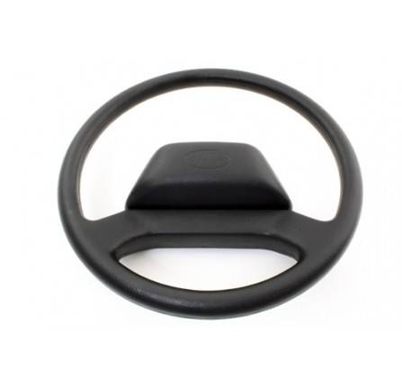 Black Leather Steering Wheel