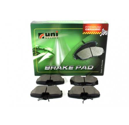 Brake Pads Front Axle Set with Clips