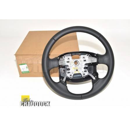 Genuine Steering Wheel Leather with Manual Speed Control Remote Ice Controls Telephone Intergation and Voice Input System. Priced to Clear
