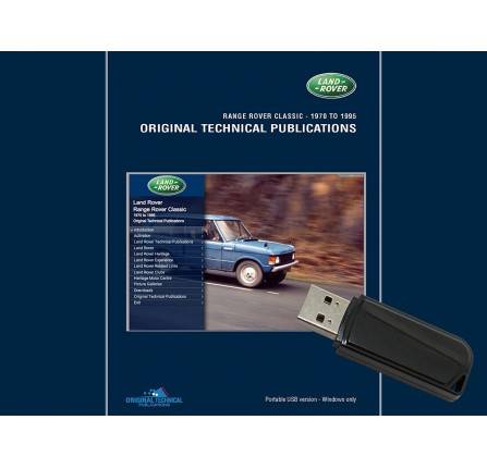 Usb Technical Publications Range Rover Classic 1970 to 1995