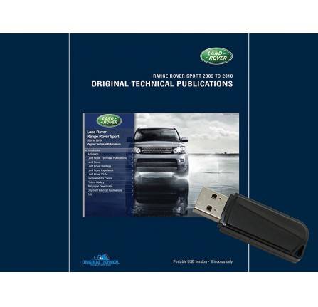 Usb Technical Publications Range Rover Sport 2005 - 2009