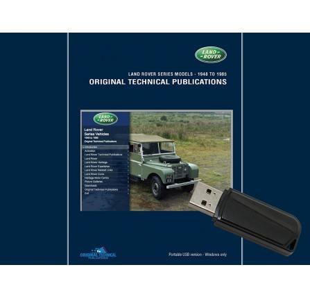 Usb Technical Publications Landrover Series Models 1948-1985