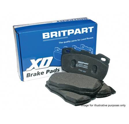 Rr 2010-2012 Rear Brake Pads 5.0L Ohc