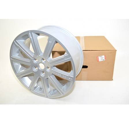 Alloy Wheel 20 x 8.5 10 Spoke Silver Sparkle