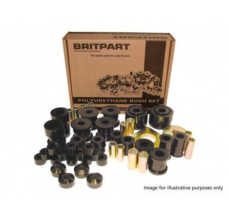 Britpart Black Polyurethane Bush Kit Rc to 1986