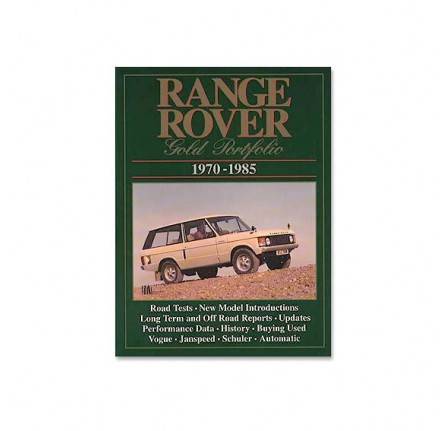 Range Rover Gold Portfolio 1970 -85 by Brooklands