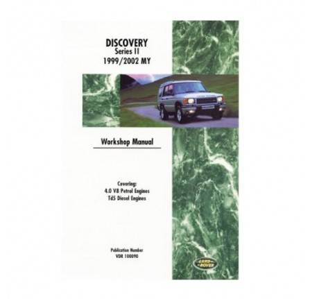 Workshop Manual Discovery 2 1999 - 2002 My