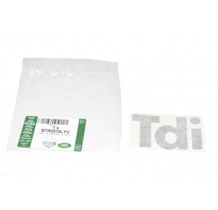 Wing Decal TDI Black