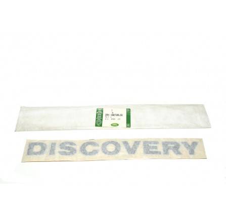 Discovery Badge on Tailgate Grey