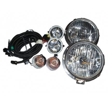 Genuine Headlamp LHD with Manual Leveling