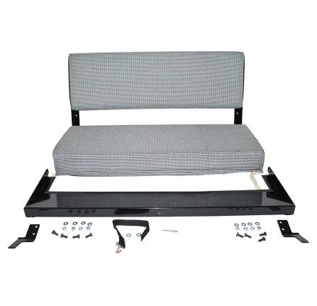 Rear Bench Seat County Grey Assembley 2 Man Bench