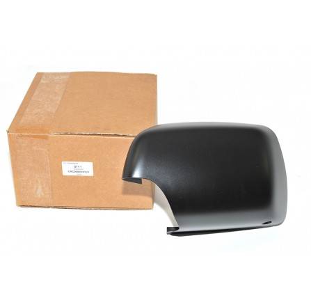 LH Mirror Housing Cover Black with Puddle/Approach