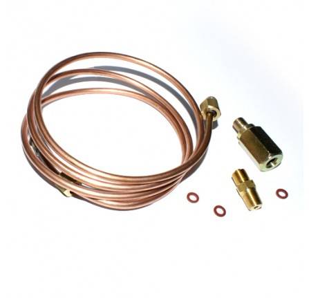 Oil Pressure Gauge Fitting Kit Contains T Piece Adaptor to Oil Filter and Copper Oil Pipe with Fittings
