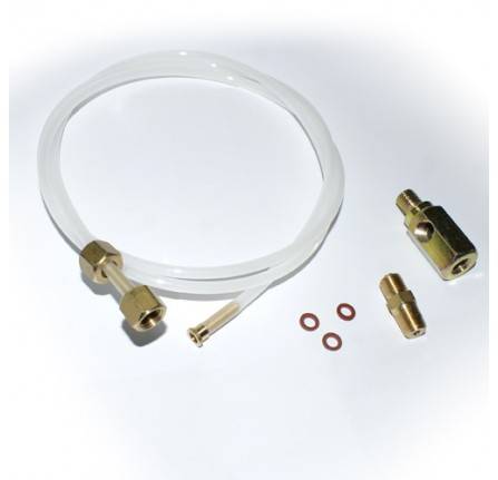 Oil Pressure Gauge Fitting Kit Contains T Piece Adaptor to Oil Filter and Oil Pipe in Nylon with Fittings