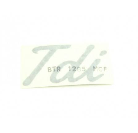 Genuine Decal Front Wing RH Silver