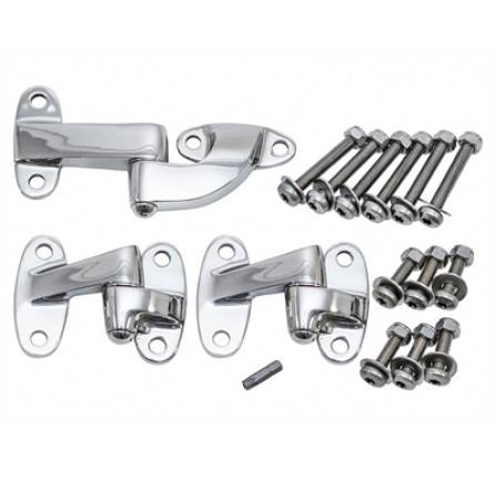 Defender/Series Marine Grade 316SS Polished Rear Door Hinges