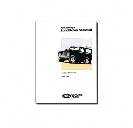 Land Rover Series 3 Parts Catalogue