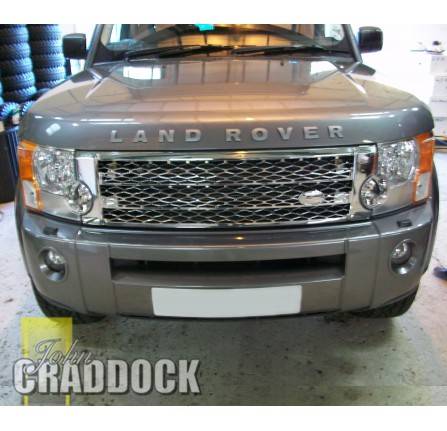 Chrome Front Grille for Discovery 3 Badge Required DAG500160
