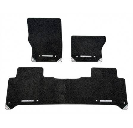 Ebony Carpet Mat Set LHD Range Rover Sport 2014 on Front and Rear Floor Set