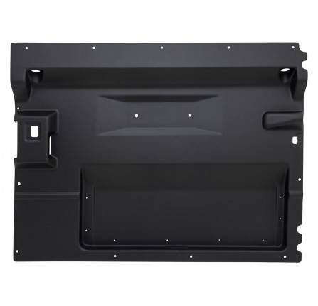 Military Door Card LH - Black for Defender