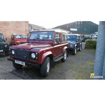PK03 VMD: Land Rover 90 Defender County Td5 low milage only 67000 miles 2003
