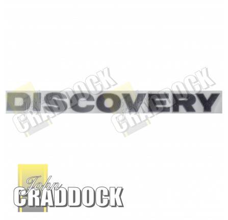 No Longer Available Decal Discovery Gunsmoke Silver