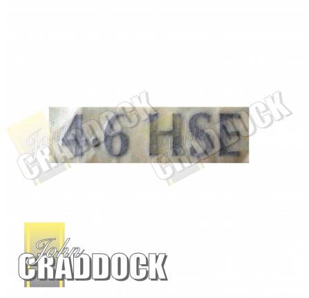Hse 4.6 Decal Silver