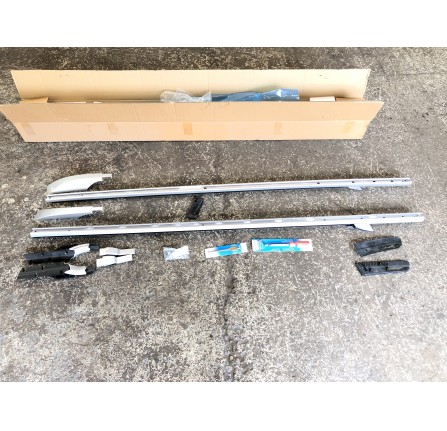 Full Length Roof Rail Kit - Discovery 3/4 - Silver Finish Included in this Kit Are The 2 Rails That Run Front to Back on The Car and Also A Free 19mm Drill and Also A Free Clip Removal Tool