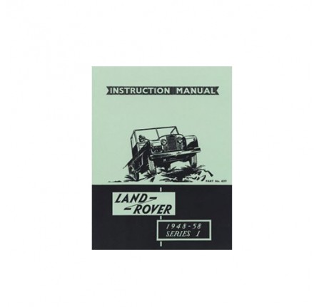 Series 1 Instruction Manual 1948-58.