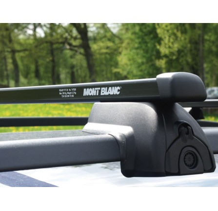Mont Blanc Roof Bar Freelander 1 Flexikit 2 Max Load 100KG for Vehicles with Factory Fitted Roof Rails.