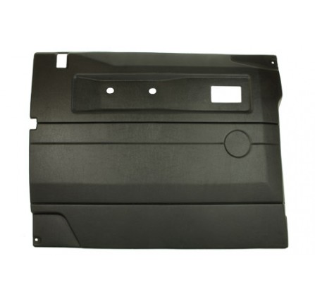 Black LH Push Button Frt Door Card with Electric Windows Def Front Doors upto 2007