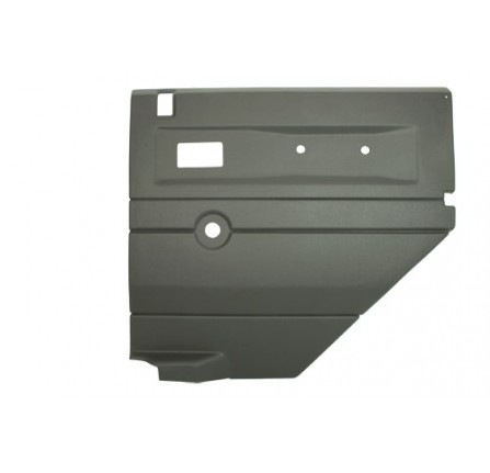 Lgrey RH Push Button Rear Door Card with Manual Windows Def