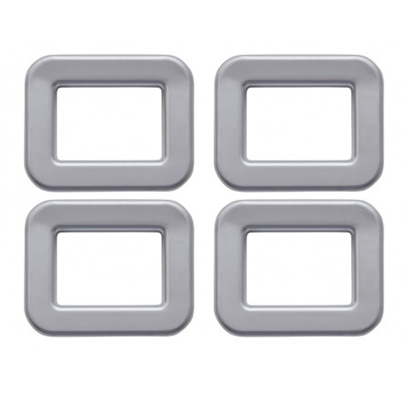 Discovery Sport Child Lock Frame Trim Silver Set Of 4
