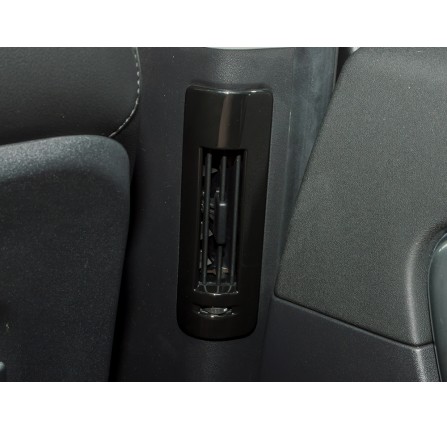 B Pillar Air Con Trim Black Pair for Discovery Sport