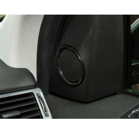 Discovery Sport Front Audio Speaker Ring Black Pair