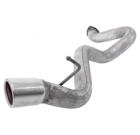 TD5 & Puma Big Bore Rear Silencer Delete Pipe - Britpart