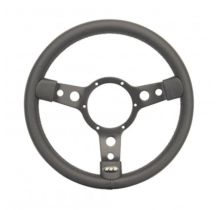 15 Inch Steering Wheel Black 3 Spoke