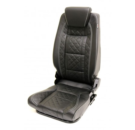 Premium High Back 2ND Row Seat - Left Hand - Bespoke Leather