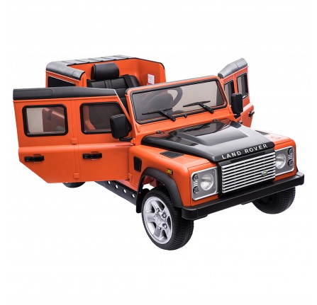 No Longer Available Ride on Electric Defender 110 Single Seat - Orange